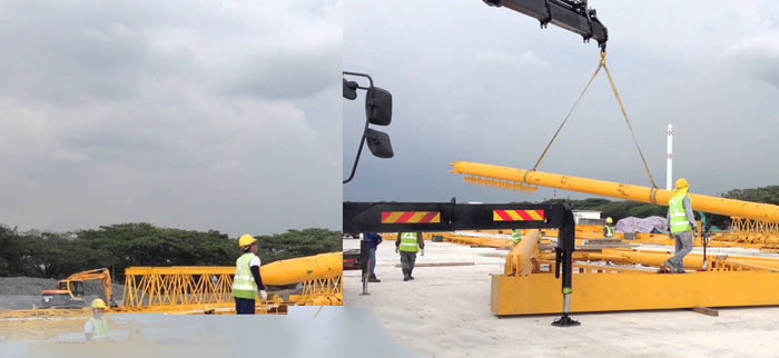 Crane Installation Crane Installation